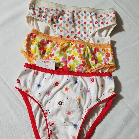Gymboree size 5-6 Girls panties NWT--Petite Fleur, Snow Blossom & Social Butterf - Picture 1 of 2